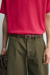 NARROW LEATHER BELT