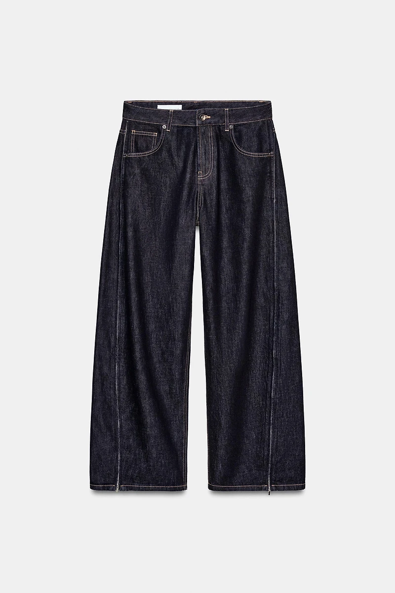 TRF SIDE ZIP JEANS