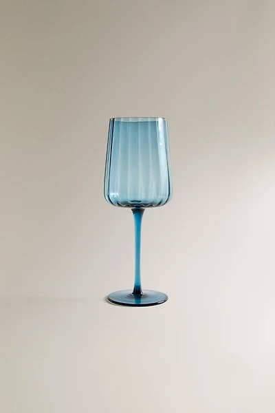 VERRE À VIN RECYCLABLE LIGNES