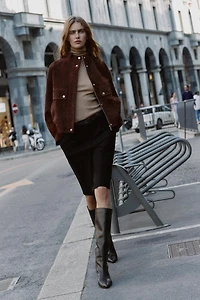 LONG SHORTS WITH BELT