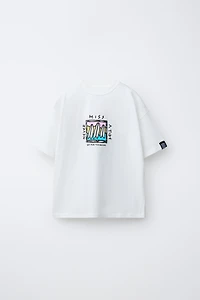 SURFBOARD PRINT T-SHIRT