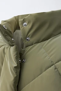 VESTE REMBOURRÉE EFFET GOMMÉ
