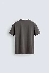 WASHED TEXT T-SHIRT