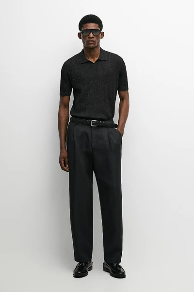 Polo en maille 100 % coton