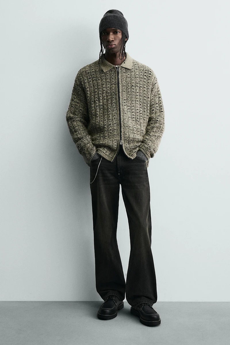 CHAUSSURES EN CUIR AVEC SURPIQÛRES