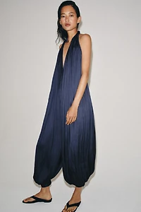 COMBINAISON HALTER SATINÉE ZW COLLECTION