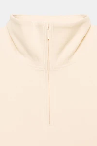 INTERLOCK POLO SWEATSHIRT