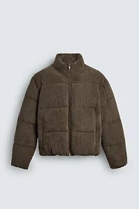 CORDUROY PUFFER JACKET
