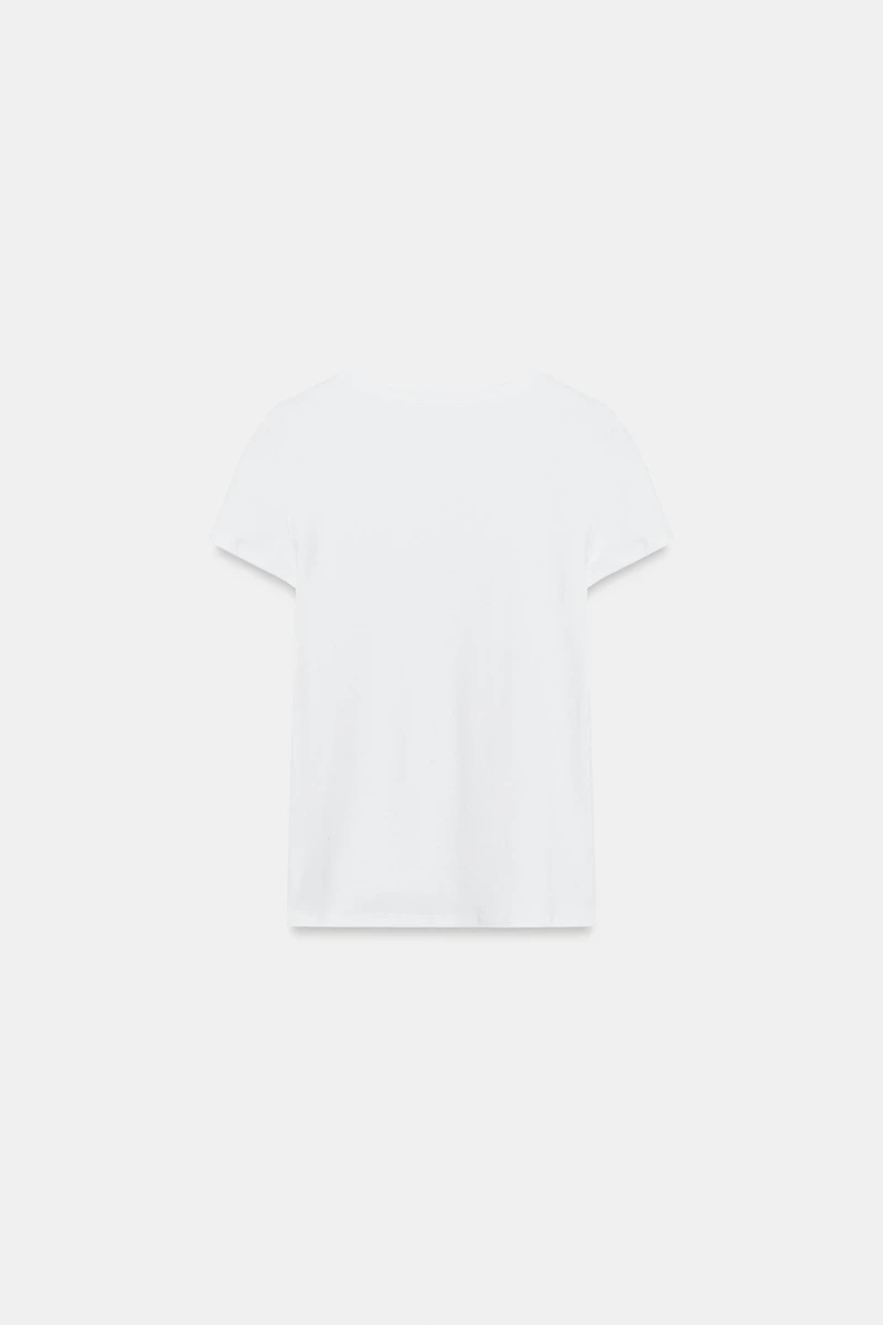 T-SHIRT COL ROND