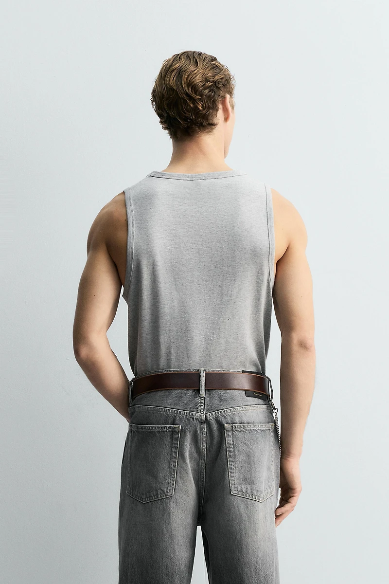 LIMITED EDITION TANK TOP WITH BINDING