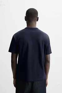 HEAVYWEIGHT BASIC RIBBED T-SHIRT