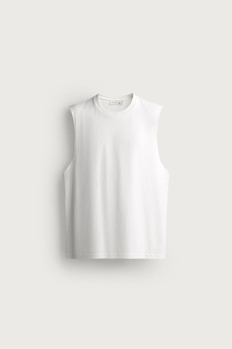 T-SHIRT DÉBARDEUR LÉGER COUPE DÉCONTRACTÉE