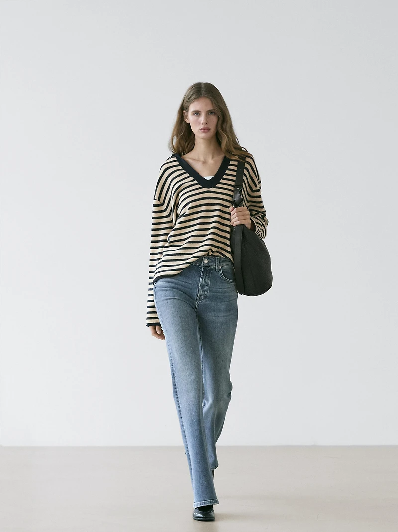 Skinny flare fit jeans