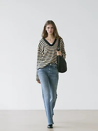 Skinny flare fit jeans