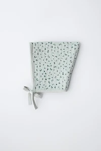 FLORAL QUILTED BONNET