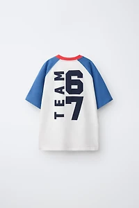 TEAM SIX SEVEN RAGLAN T-SHIRT
