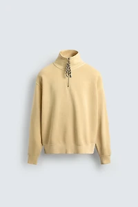 SWEAT COL ZIPPÉ À BANDE AARON LEVINE X ZARA