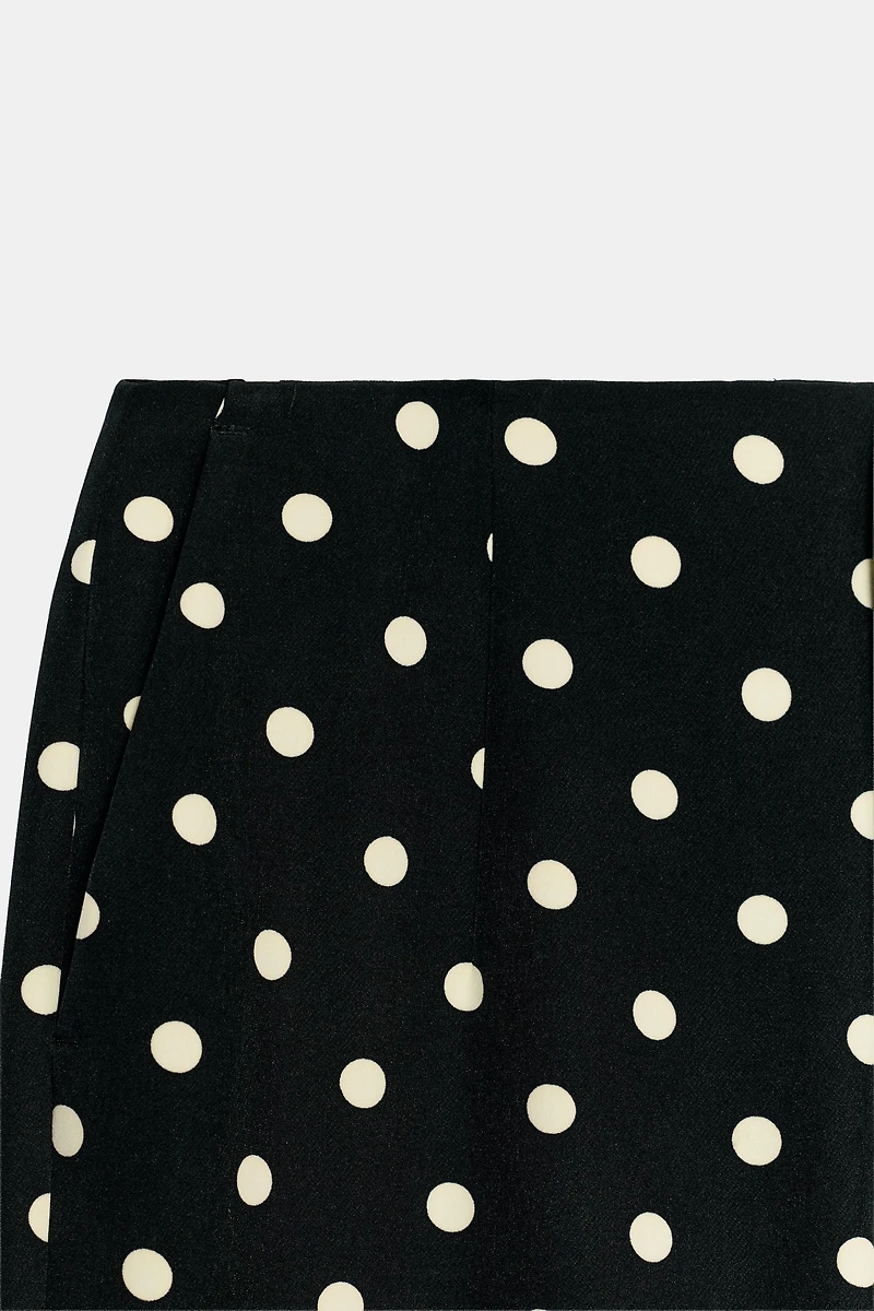 POLKA DOT FLARE PANTS