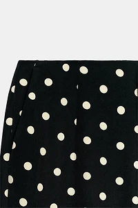 POLKA DOT FLARE PANTS