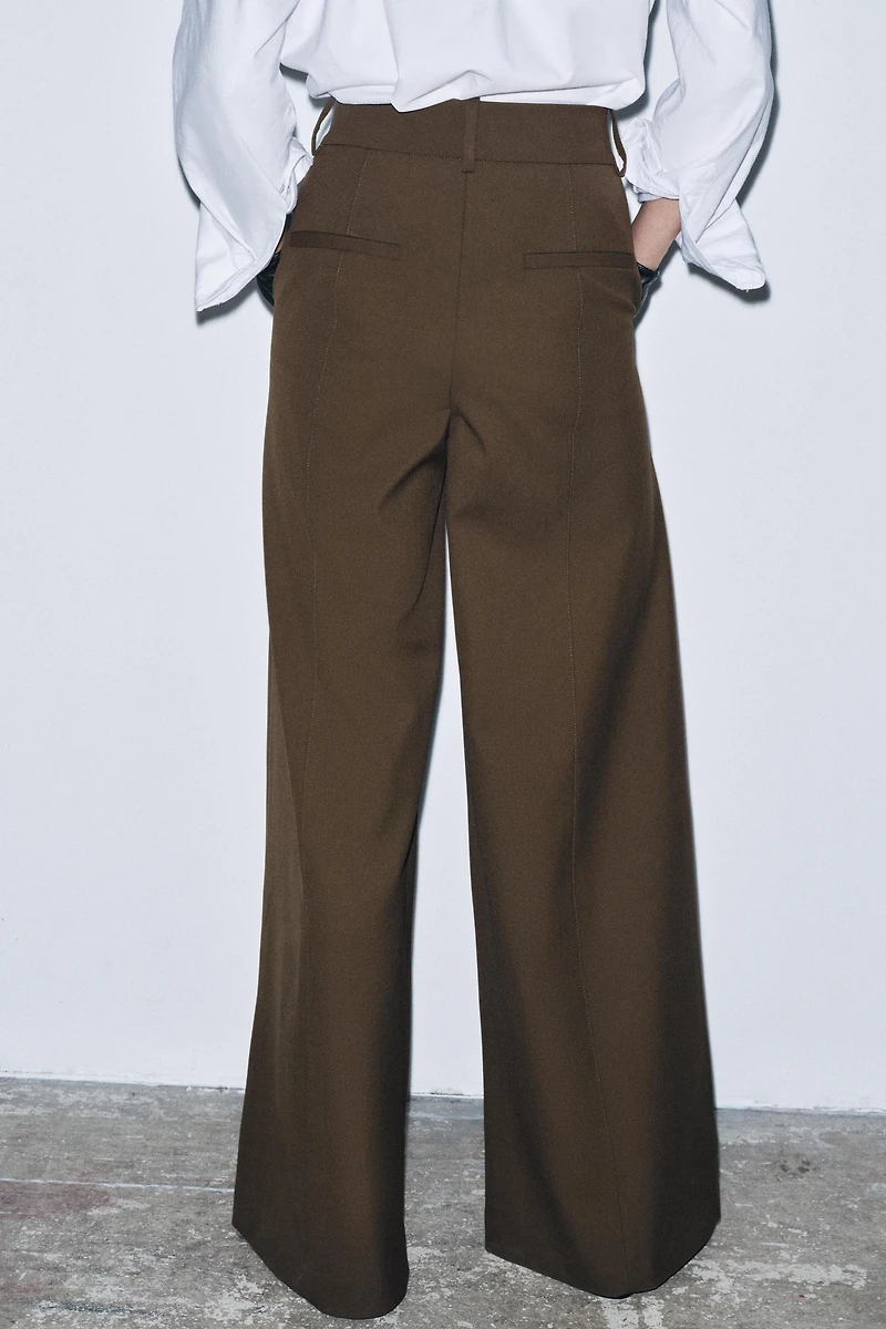 ZW COLLECTION HIGH-WAIST PANTS