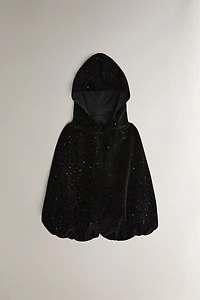 CHILDREN'S HALLOWEEN WITCH CAPE COSTUME