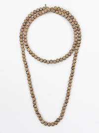 Ceramic bead necklace