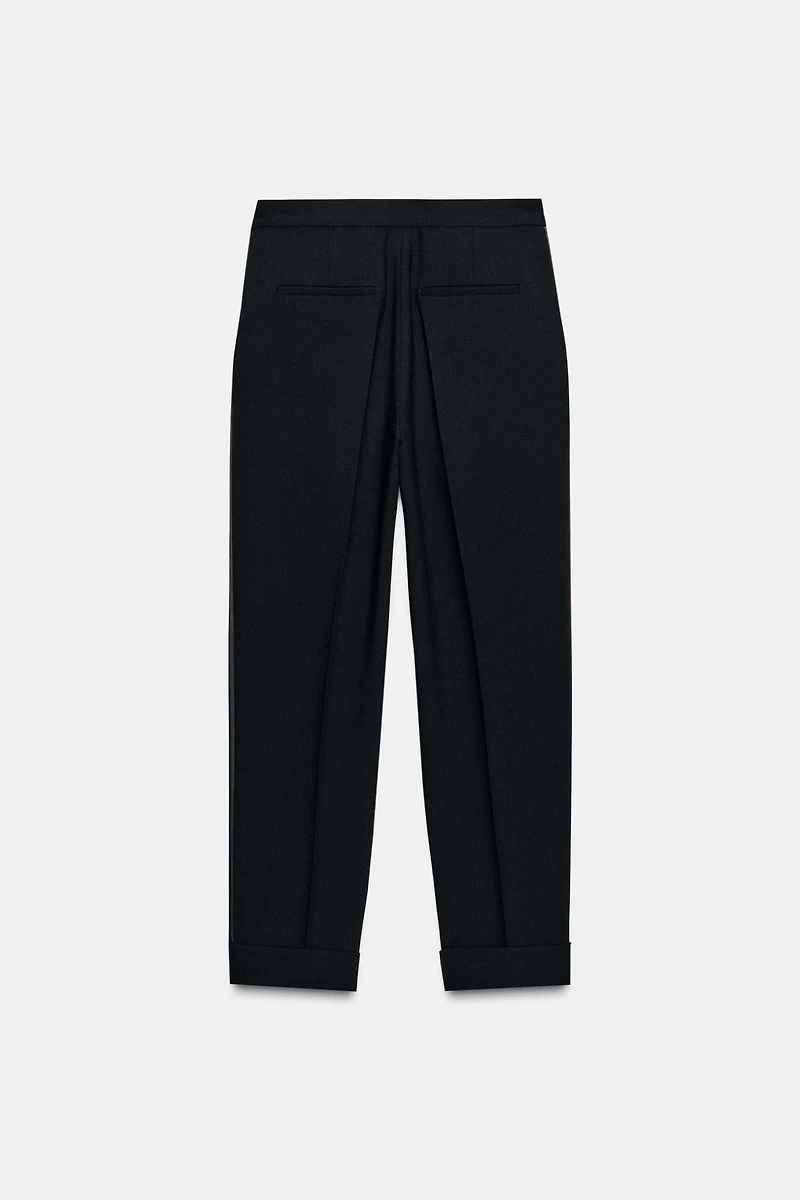 ANKLE TUXEDO PANTS