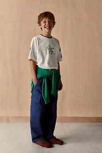 BASEBALL PRINT T-SHIRT