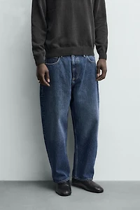 TAPERED WIDE FIT JEANS
