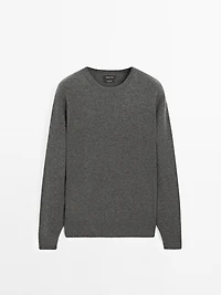 Pull en maille 100 % cachemire