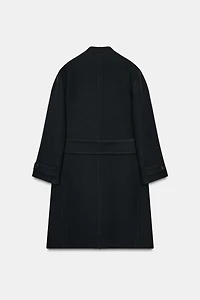 MANTEAU MÉLANGE DE LAINE ZW COLLECTION
