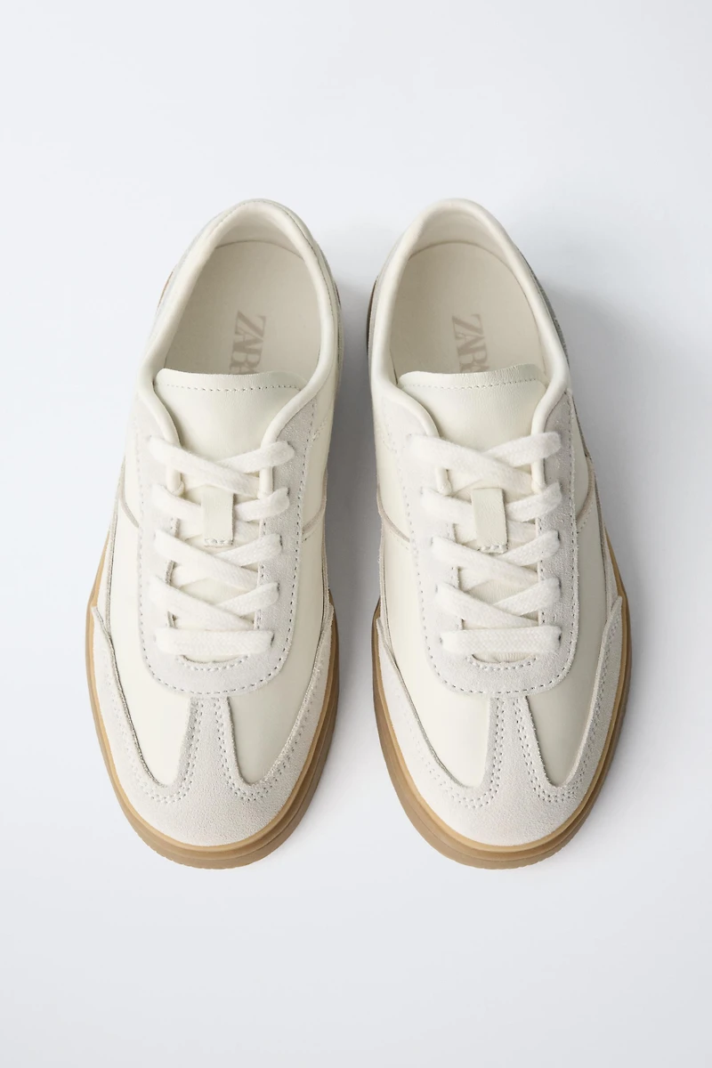 LEATHER SNEAKERS