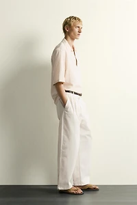 CHEMISE POLO RELAXED FIT JACQUARD