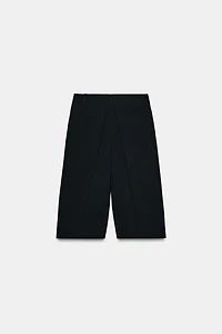 STRAIGHT SHORTS WITH FRONT SEAM ZW COLLECTION