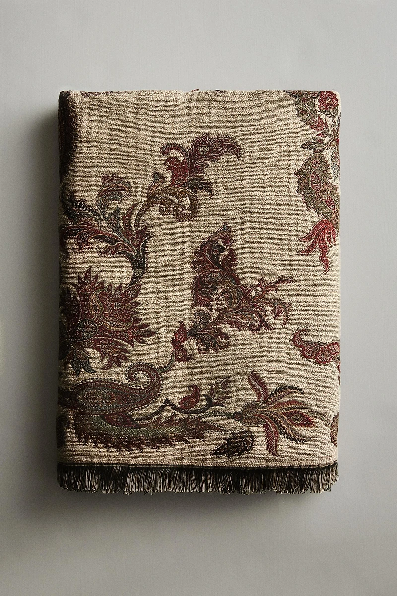 COUVERTURE JACQUARD