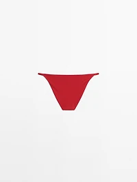 Bikini bottoms with thin straps