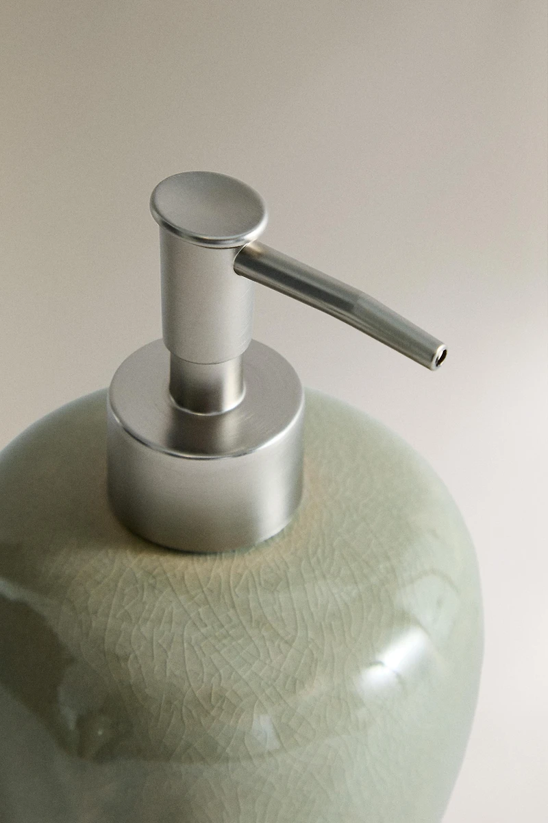 DISTRIBUTEUR SAVON VERDÂTRE