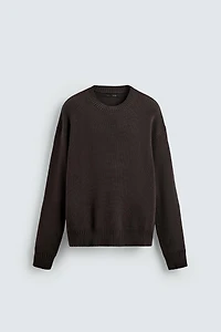 PULL STRUCTURÉ EN COTON