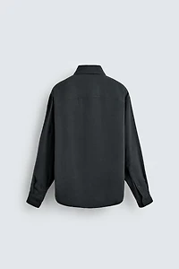 RELAXED FIT FLOWY SHIRT