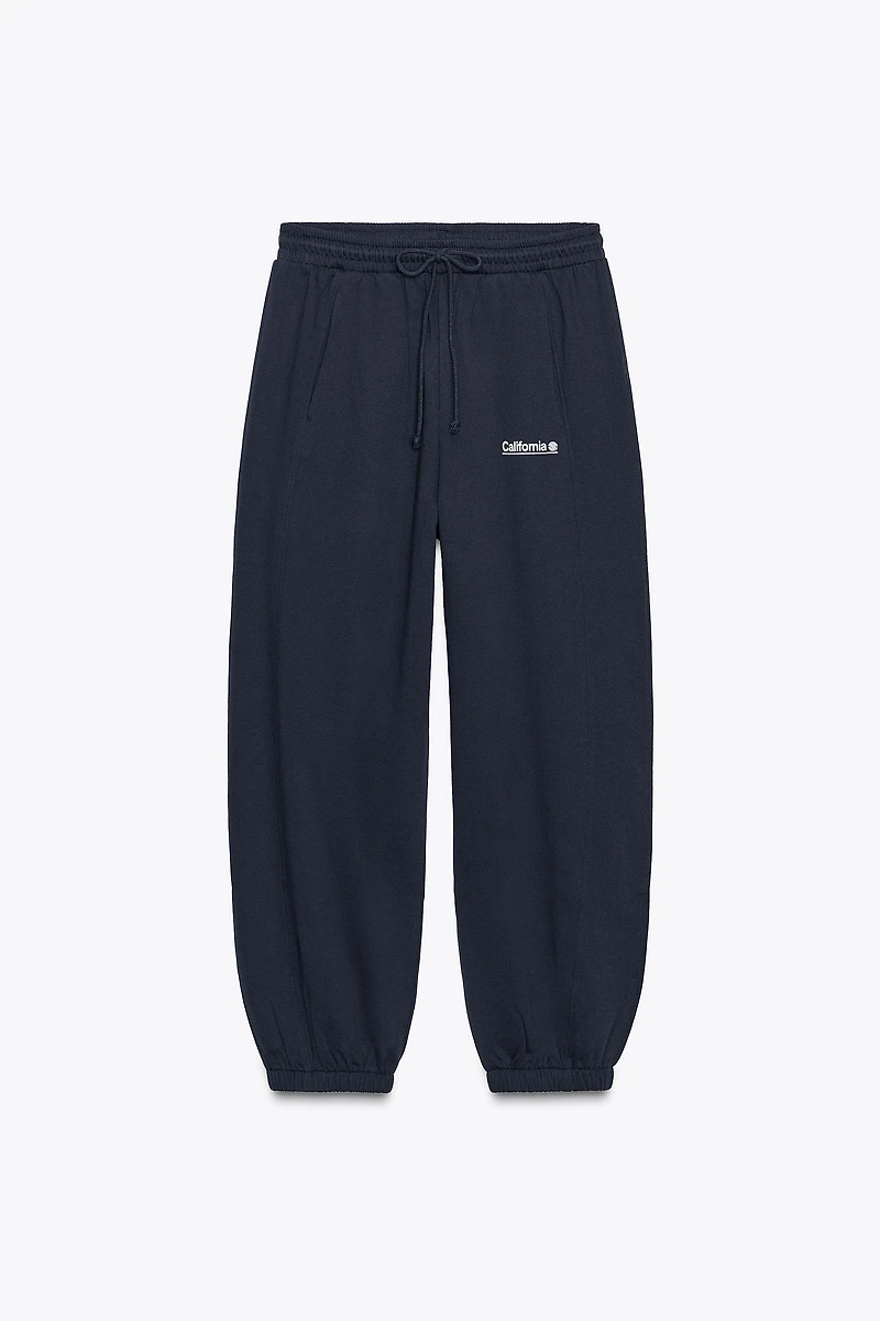 TEXT JOGGER PANTS