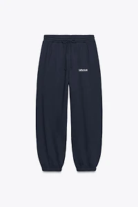 TEXT JOGGER PANTS