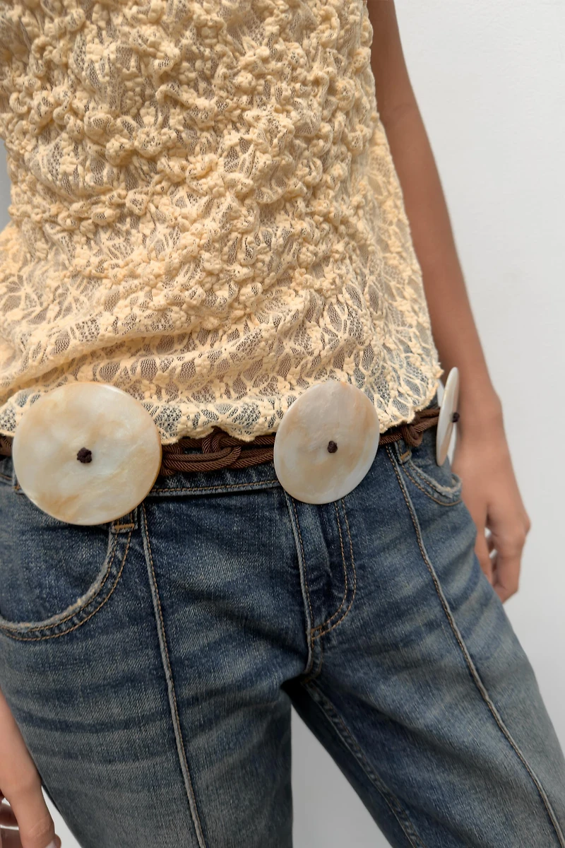RESIN DISC CORD BELT