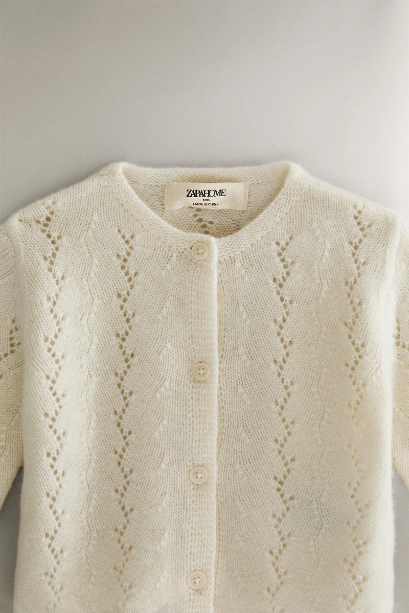 CASHMERE BABY CARDIGAN