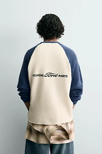 FORD © COLOR BLOCK WAFFLE T-SHIRT