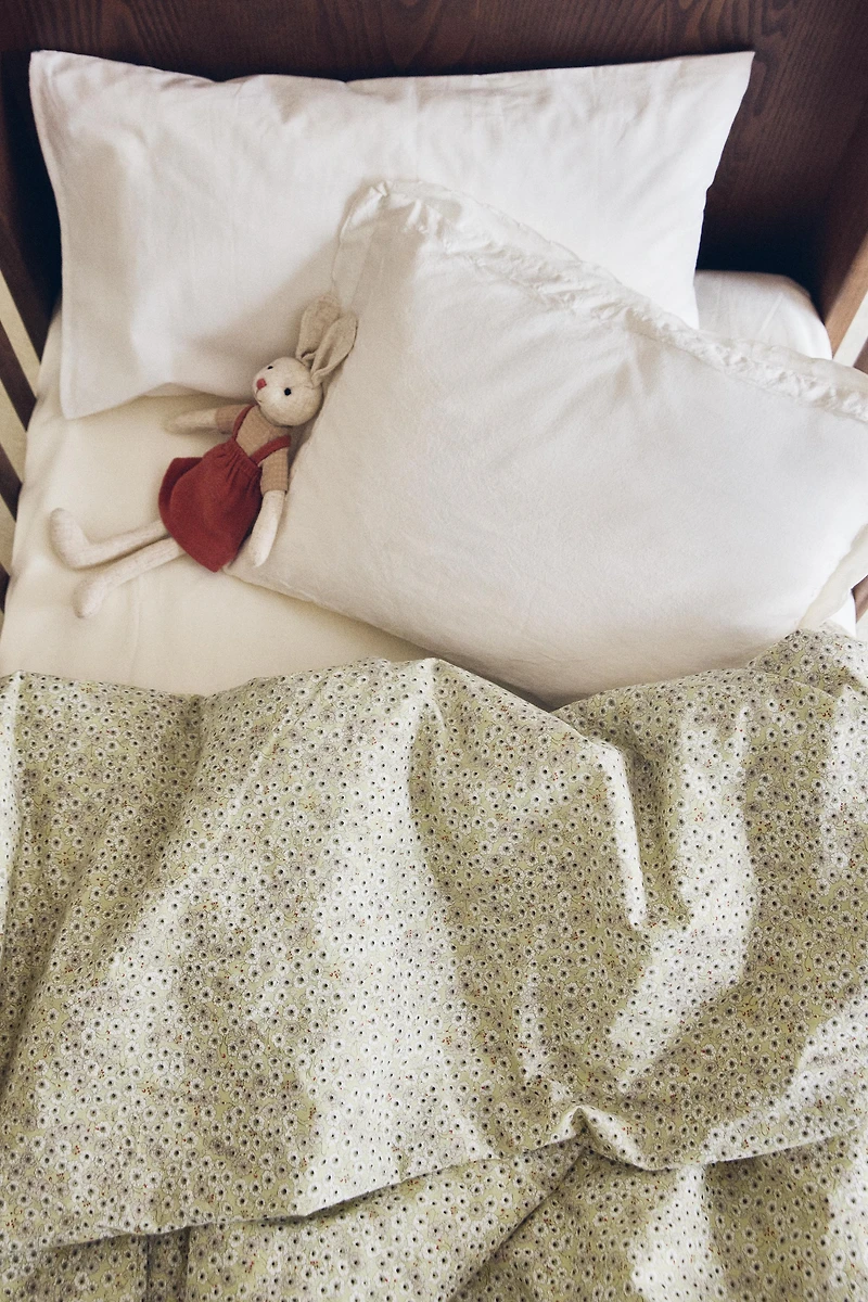HOUSSE DE COUETTE ENFANT FLEURS