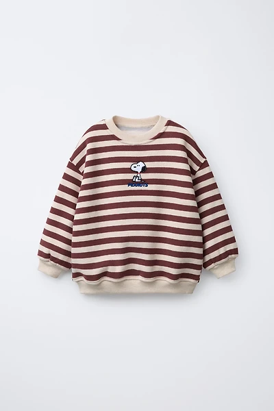 STRIPED SNOOPY PEANUTS™ SWEATSHIRT