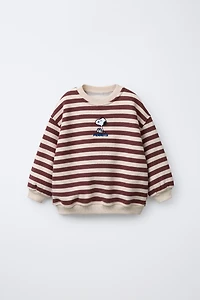STRIPED SNOOPY PEANUTS™ SWEATSHIRT