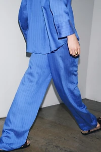 STRIPED PAJAMA PANTS