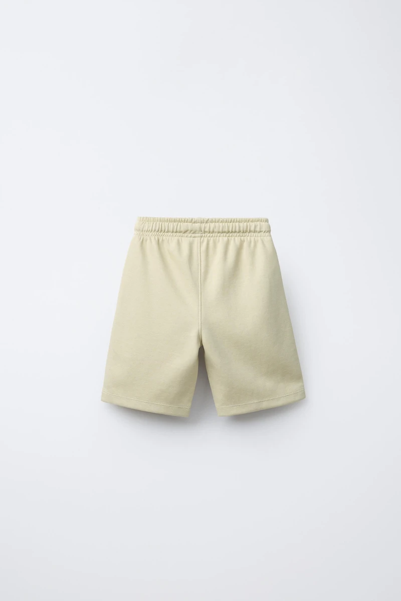 ENSEMBLE INTERLOCK T-SHIRT ET BERMUDA