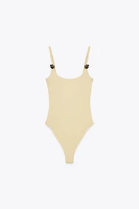 SEASHELL POLYAMIDE BODYSUIT